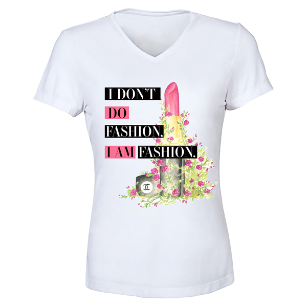 Carra I Don't Do Fashion дамска тениска